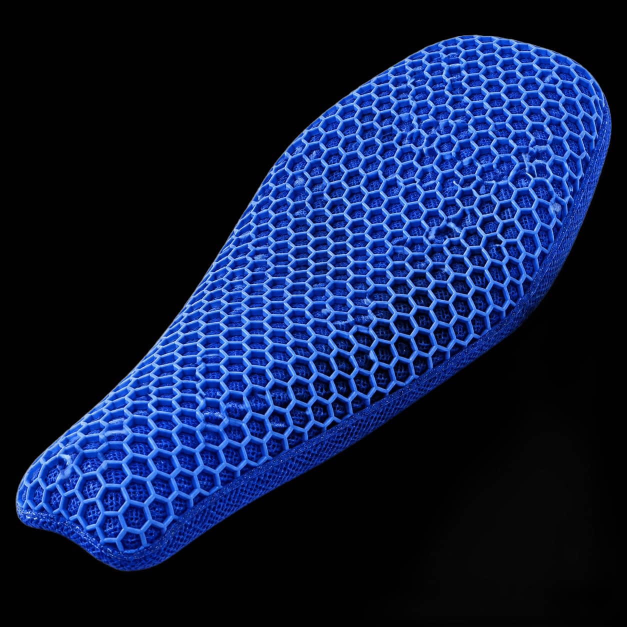 كسوة شلتة موتوسيكل 3D سيلكون تهوية زرقاء