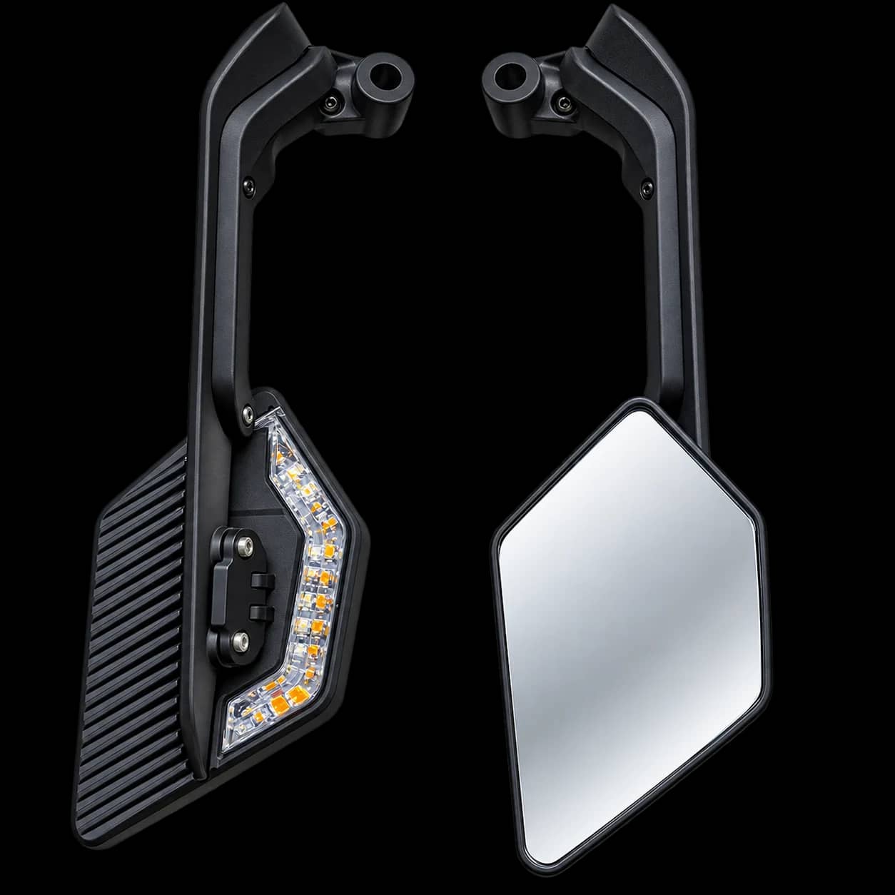 مرايات H3 بإشارات LED